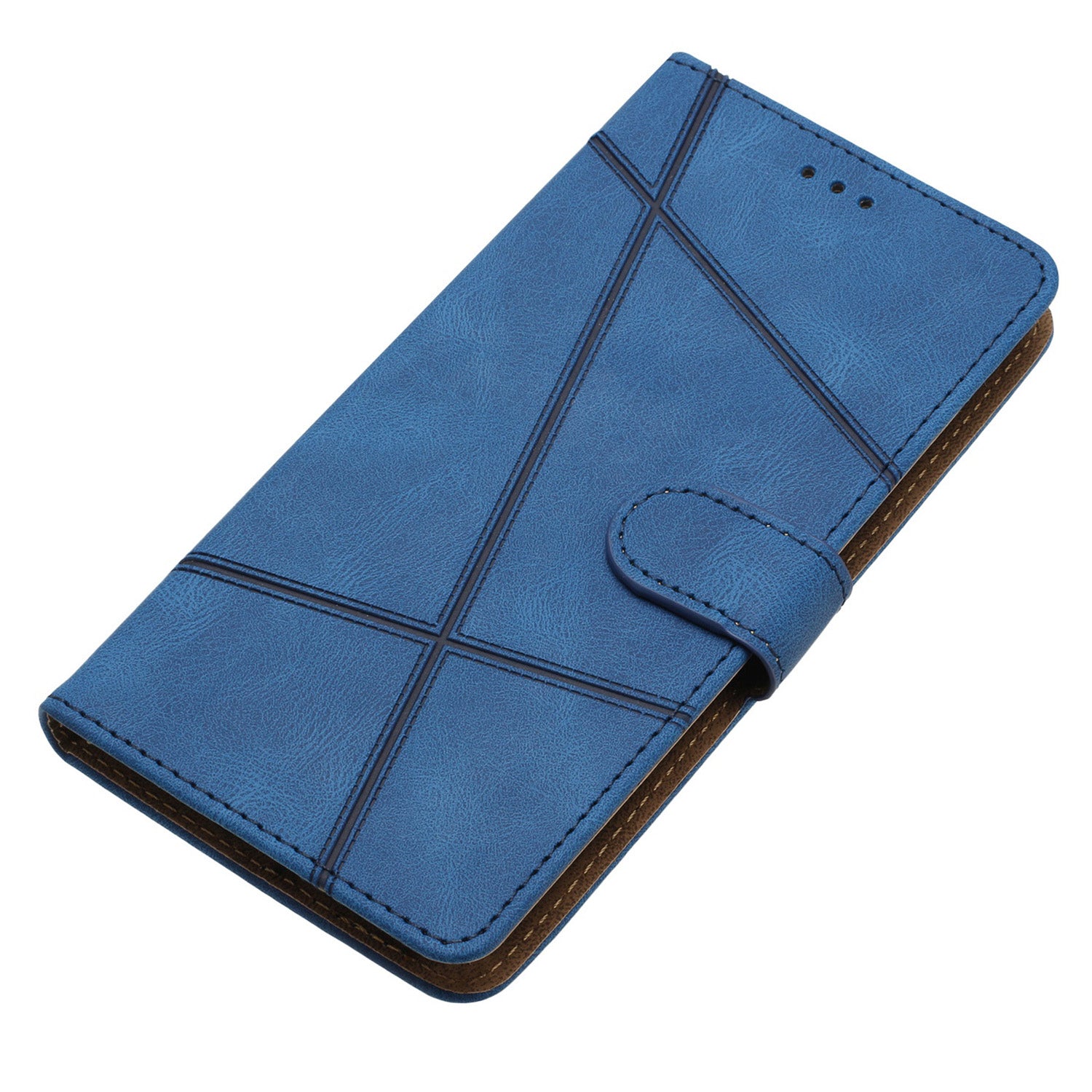 Pro Samsung Galaxy A05s Peněženka PU kožený stojánek Kryt s potiskem Lines Crazy Horse Texture Pro Samsung Galaxy A05s Peněženka PU kožený stojánek Kryt s potiskem Lines Crazy Horse Texture